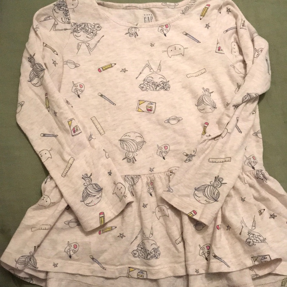 Long sleeve tunic Gap shirt